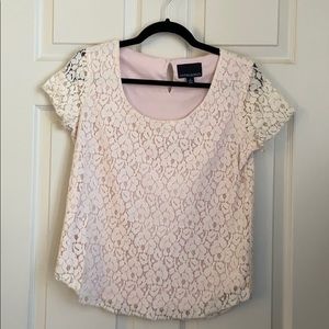 Cynthia Rowley lace blouse